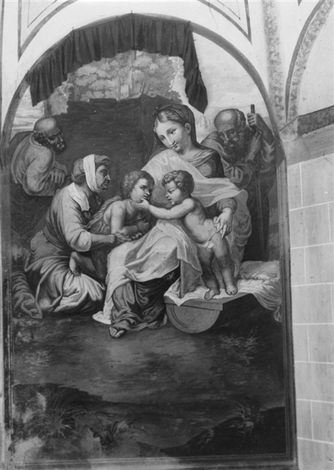 Affresco sopra l'Altare.